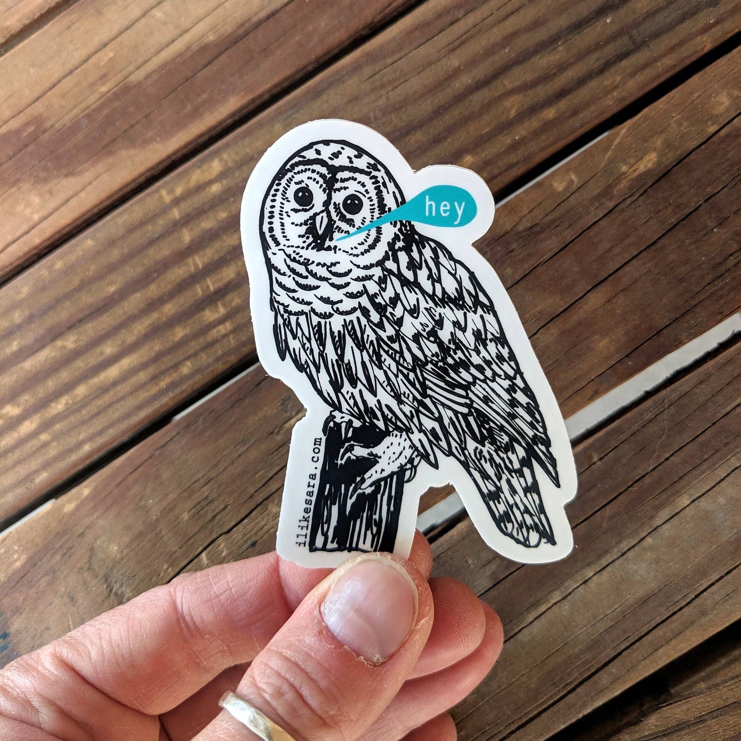 Sticker | "Hey Owl"