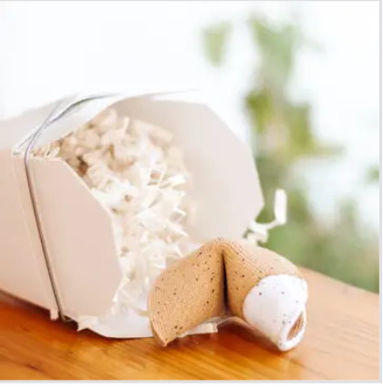 Ceramic Fortune Cookie