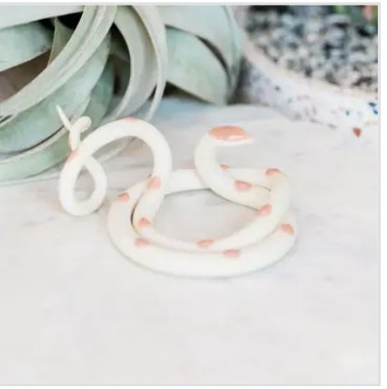 Medium Ceramic Snake "Sofie"
