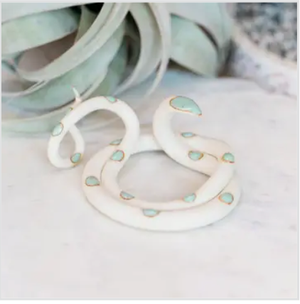 Medium Ceramic Snake "Sylvia"