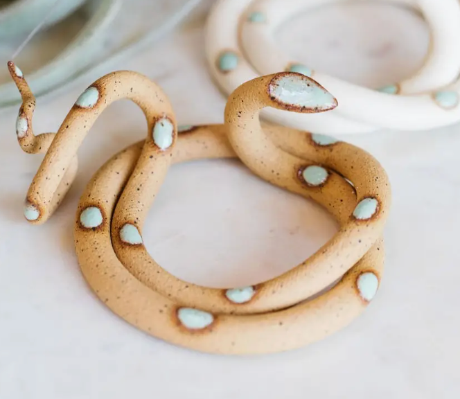 Medium Ceramic Snake "Selma"