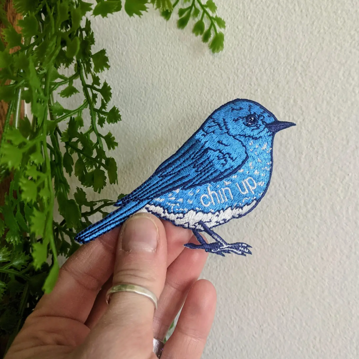 Patch | Chin Up Bluebird