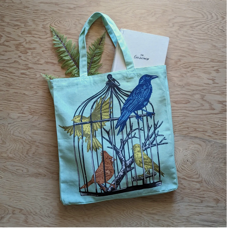 Tote Bag | Caged Birds