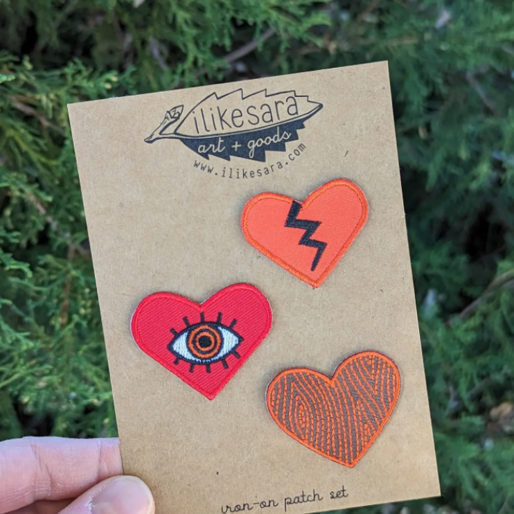 Patch | Heart 3-pack