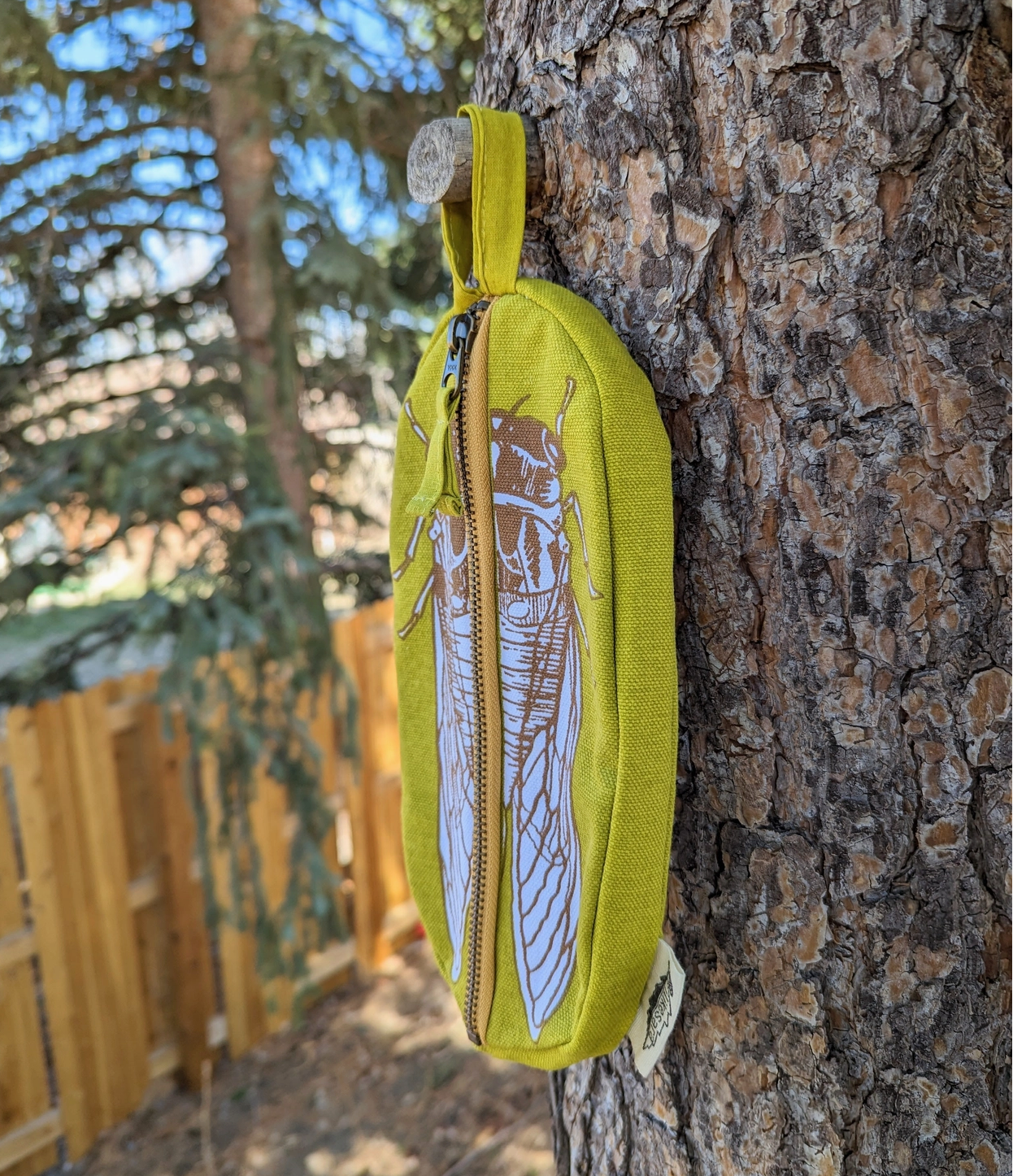 Zippered Pouch | Cicada
